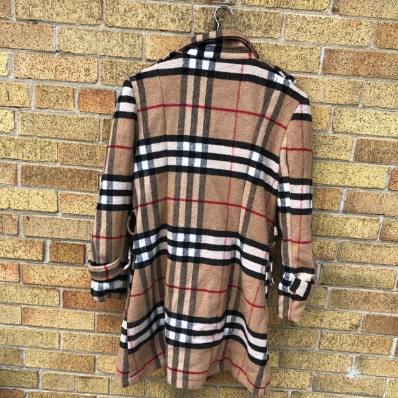 RARE Burberry Supernova Jacket XXL Cotton Long Coat - Picture 7 of 15